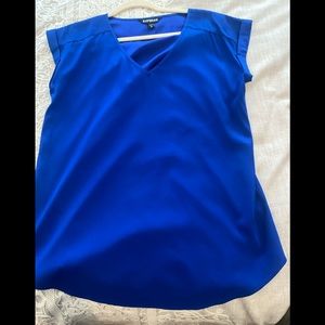 Express shirt size medium blue Nwot